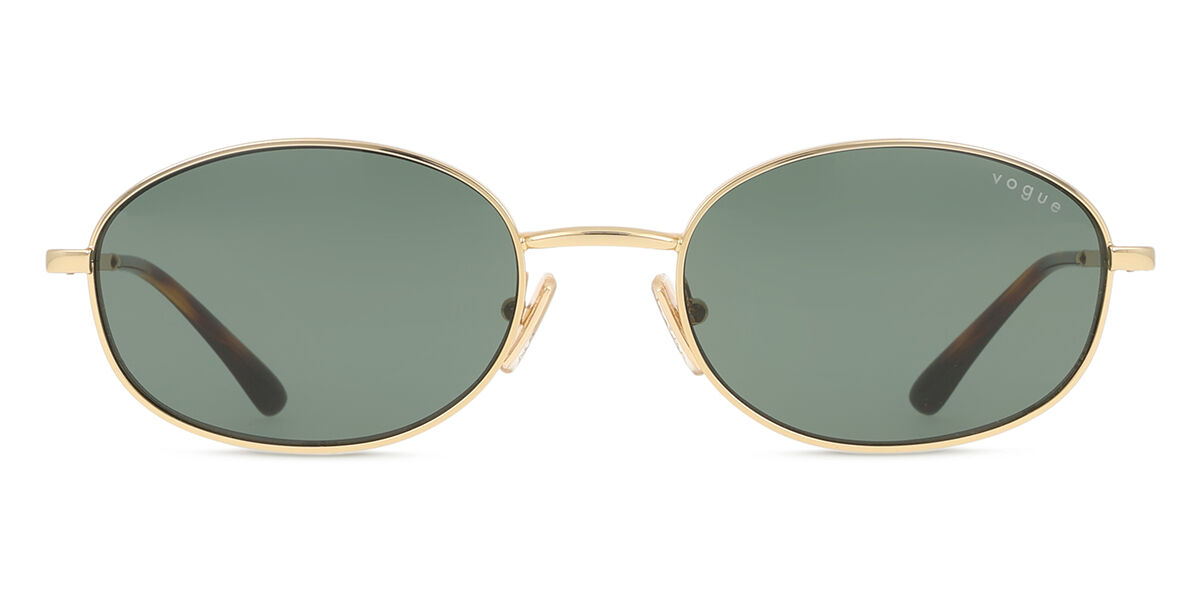 Vogue Eyewear VO4323S 280/71, Gold frame, Dark Green lenses
