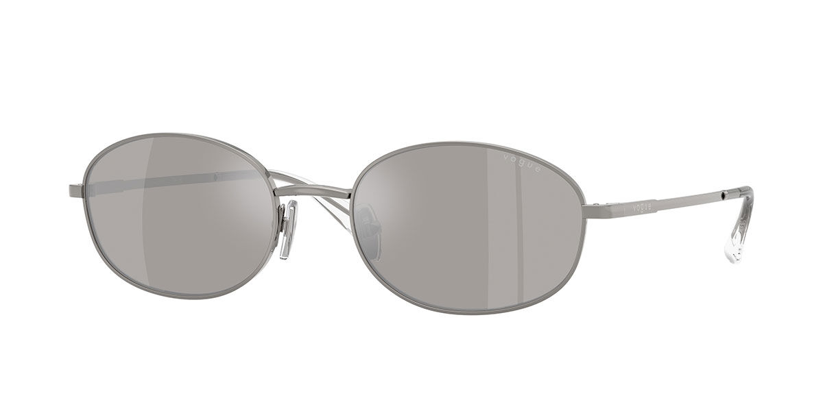 Vogue Eyewear VO4323S 548/6G, Gunmetal frame, Light Grey/Silver Mirror lenses
