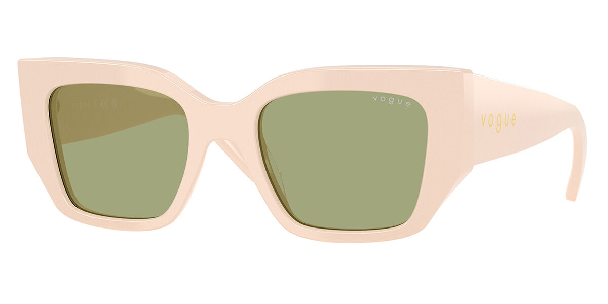 Vogue Eyewear VO5583SF Asian Fit 316482, Brown frame, Green lenses