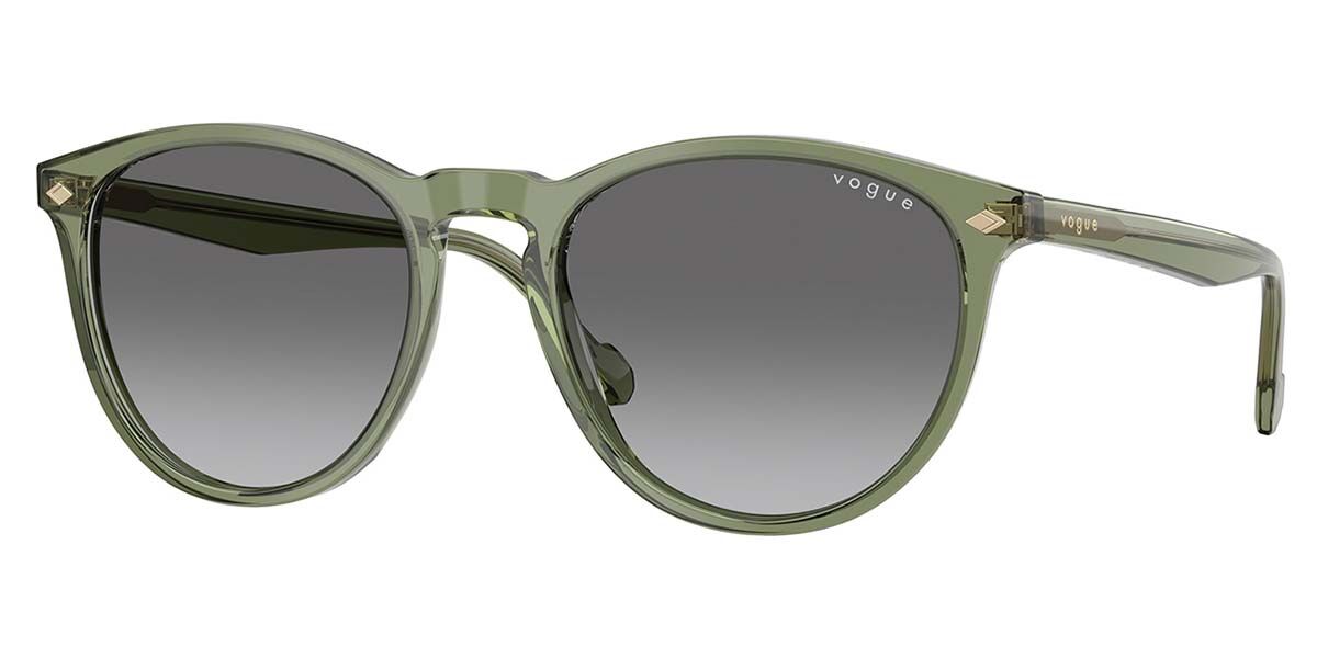Vogue Eyewear VO5599S 318711, Green frame, Gradient Grey lenses