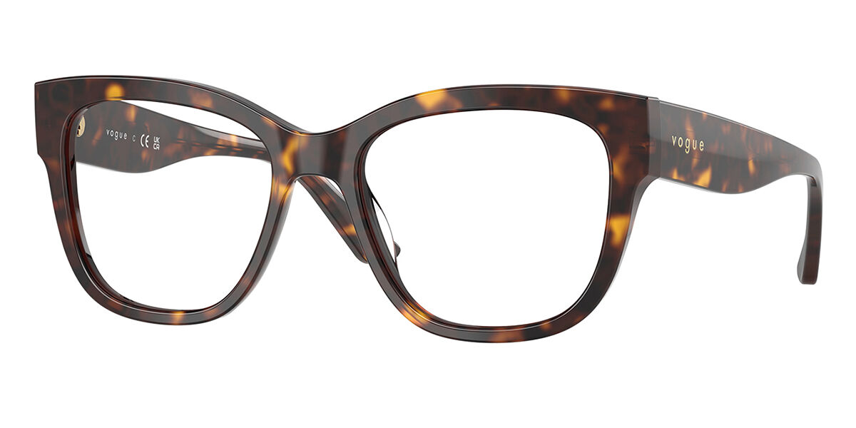 Vogue Eyewear VO5605F Asian Fit W656, Tortoiseshell frame