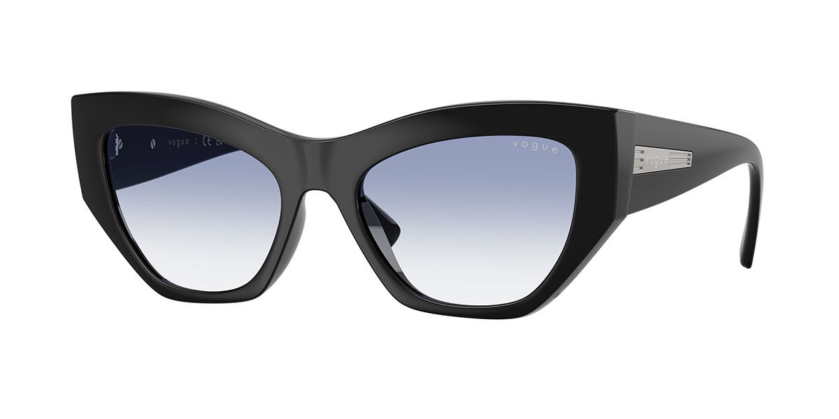 Vogue Eyewear VO5607S W44/19, Black frame, Gradient Blue lenses