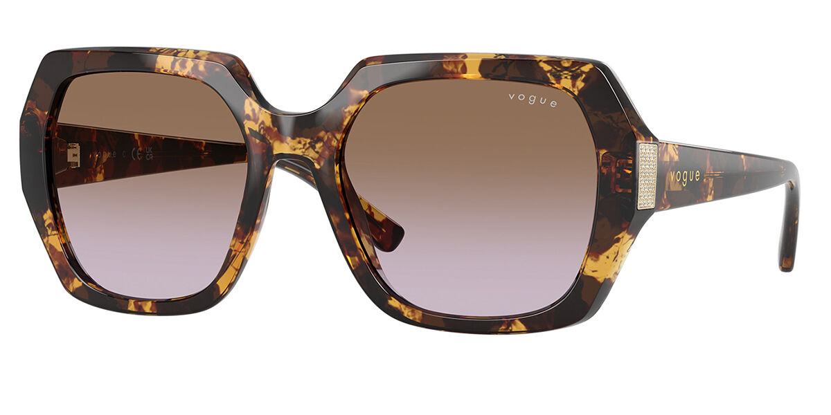 Vogue Eyewear VO5612SB 317968, Tortoiseshell frame, Violet Gradient Brown lenses