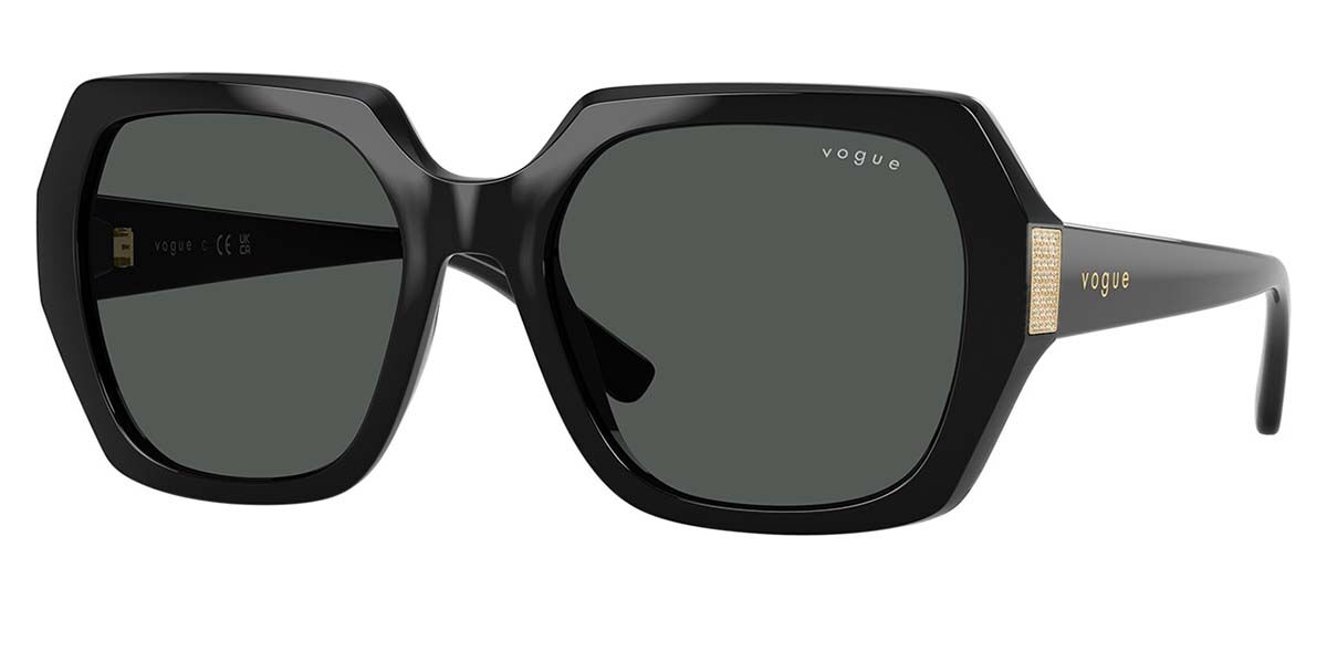 Vogue Eyewear VO5612SB W44/87, Black frame, Grey lenses
