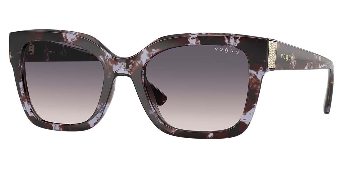 Vogue Eyewear VO5613SB 317836, Tortoiseshell frame, Dark Grey/Gradient Pink lenses
