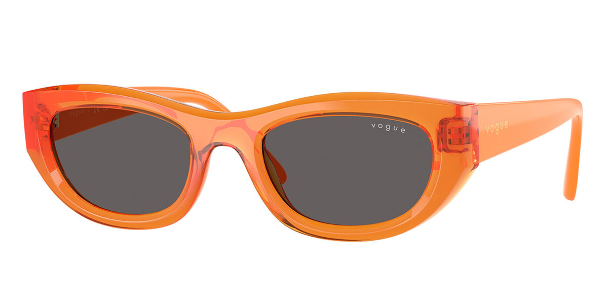 Vogue Eyewear VO5616S 318287, Orange frame, Smoke Black lenses