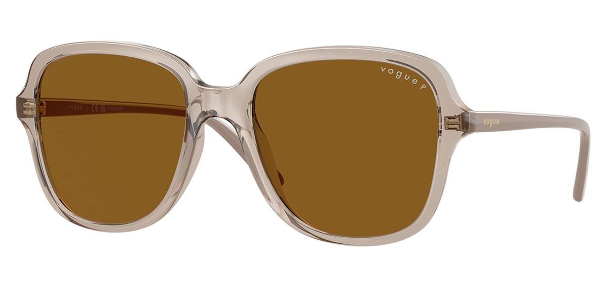 Vogue Eyewear VO5601S Polarized 299083, Brown frame, Dark Brown Polarized lenses