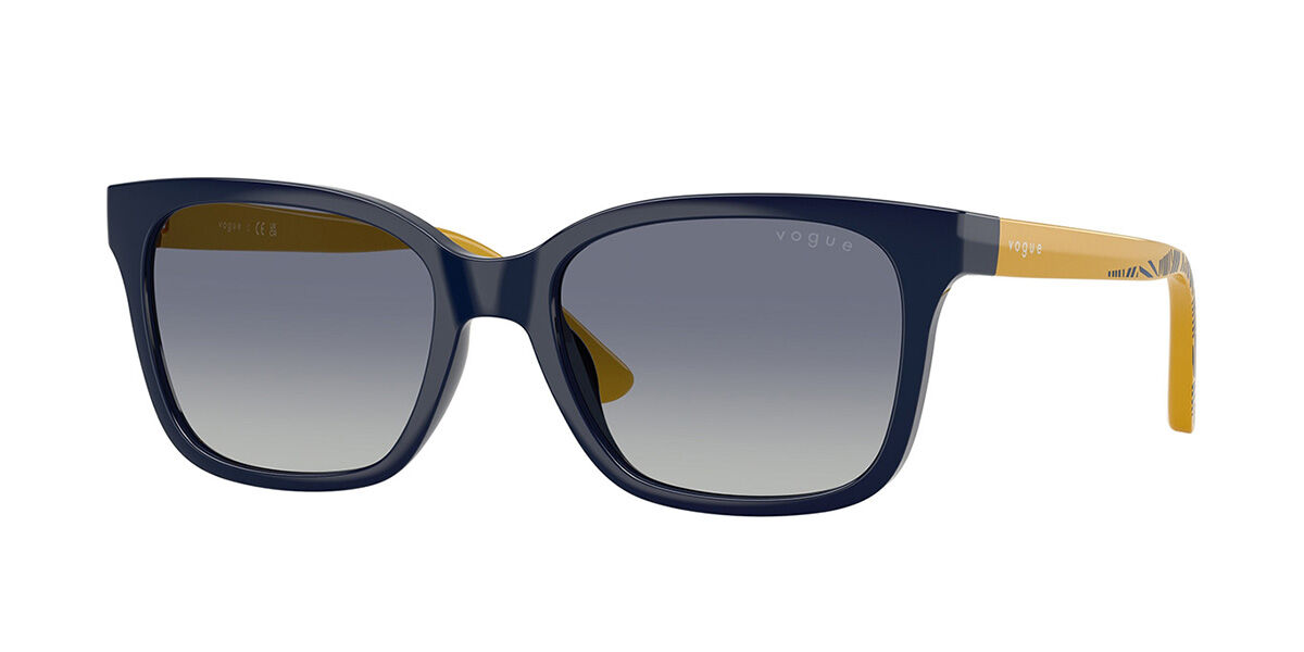 Vogue Eyewear VJ2027 Kids 31054L, Blue frame, Blue/Gradient Grey lenses