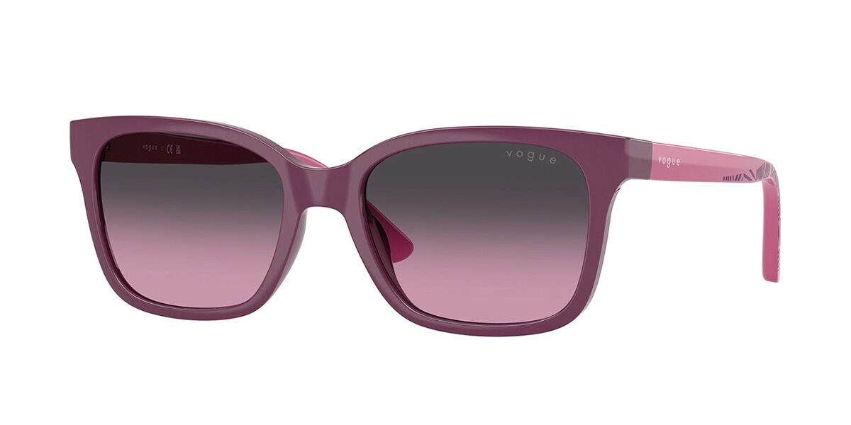Vogue Eyewear VJ2027 Kids 32134Q, Purple frame, Grey/Gradient Violet lenses