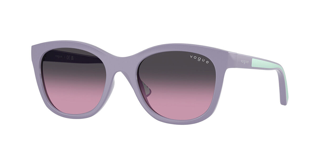 Vogue Eyewear VJ2028 Kids 32104Q, Purple frame, Grey/Gradient Violet lenses