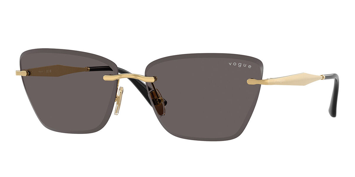 Vogue Eyewear VO4332S 280/87, Gold frame, Smoke Grey lenses