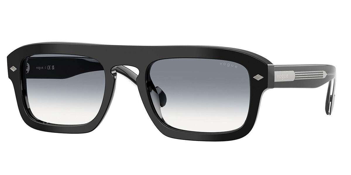 Vogue Eyewear VO5620S W44/79, Black frame, Gradient Blue lenses