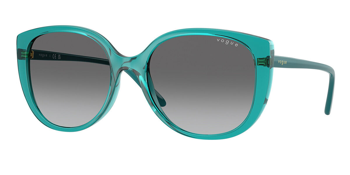 Vogue Eyewear VO5623S 319111, Green frame, Gradient Grey lenses