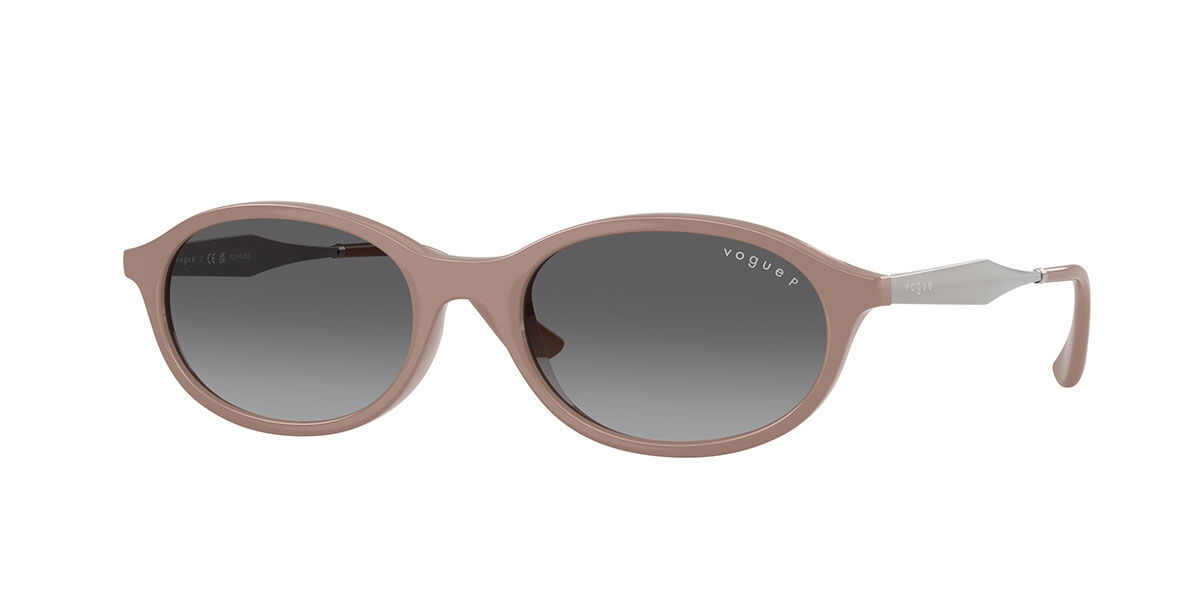 Vogue Eyewear VO5625S Polarized 3272T3, Brown frame, Gradient Grey Polarized lenses