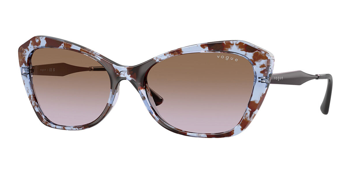 Vogue Eyewear VO5626S 320168, Tortoiseshell frame, Violet/Gradient Brown lenses
