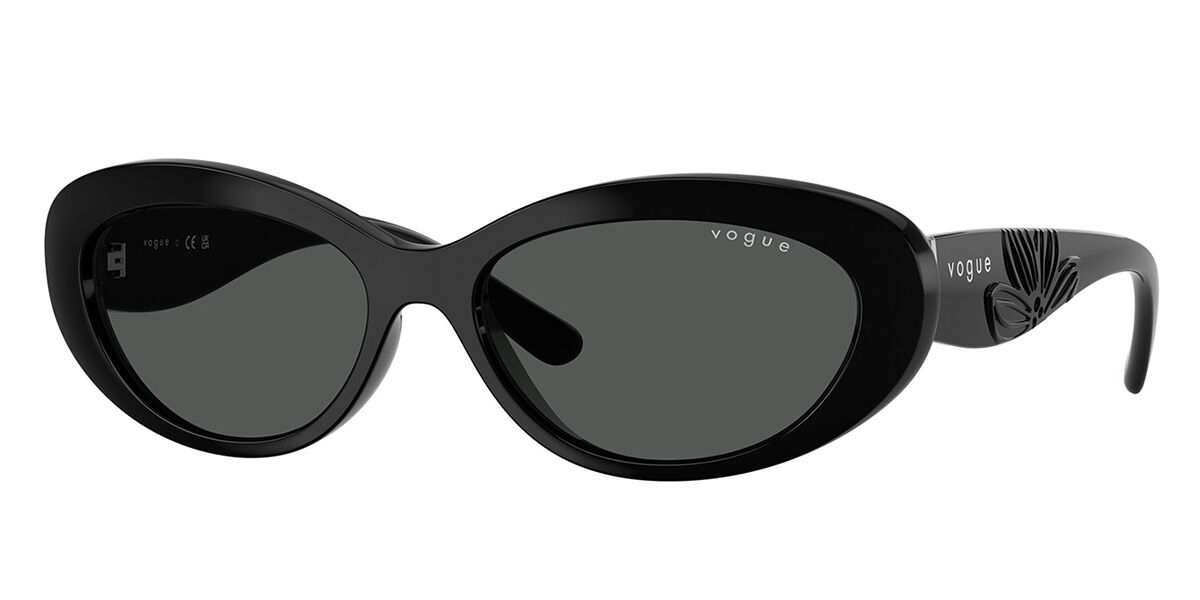 Vogue Eyewear VO5630S W44/87, Black frame, Dark Grey lenses