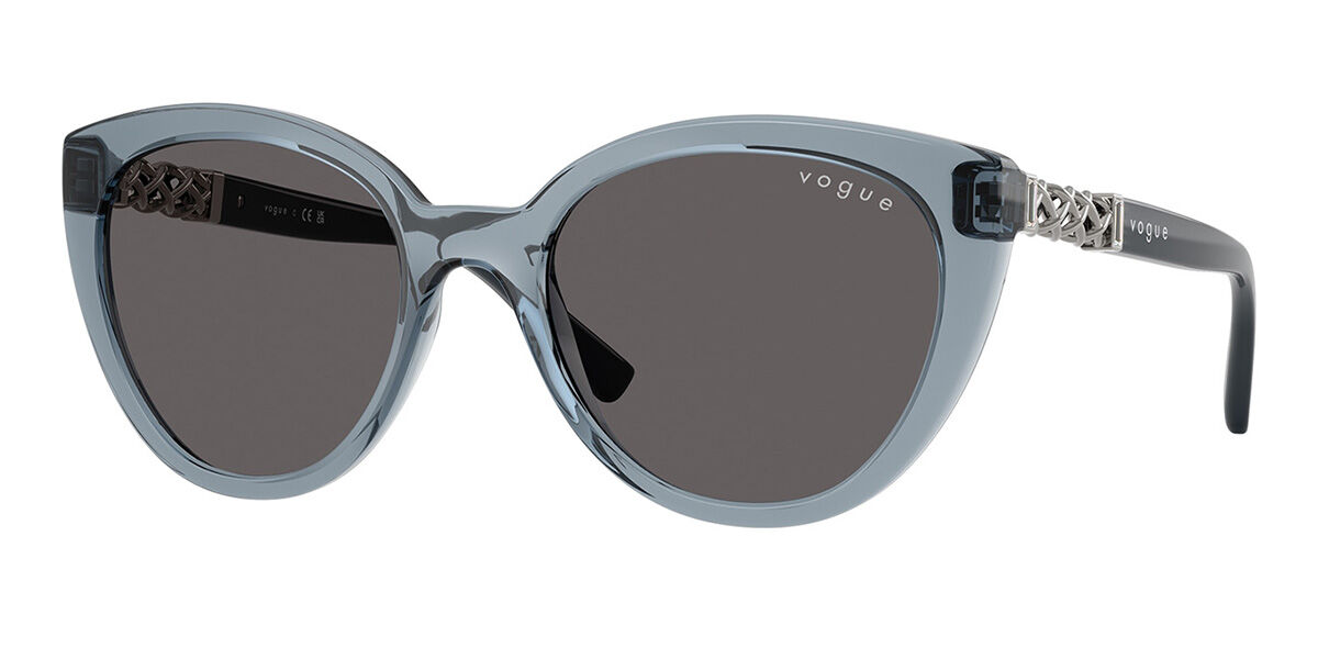 Vogue Eyewear VO5634SB 296687, Blue frame, Smoke Grey lenses