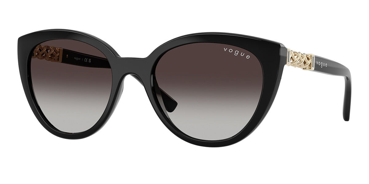 Vogue Eyewear VO5634SB W44/8G, Black frame, Gradient Grey lenses