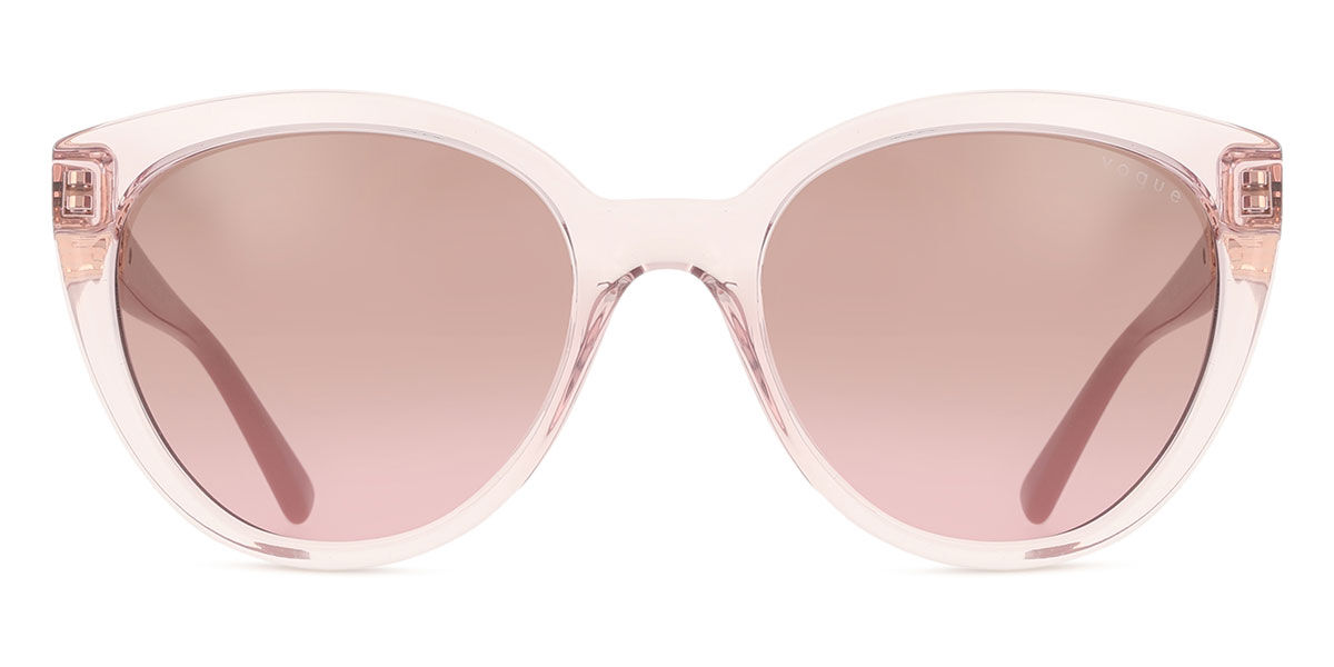 Vogue Eyewear VO5634SB 282814, Pink frame, Pink/Gradient Brown lenses