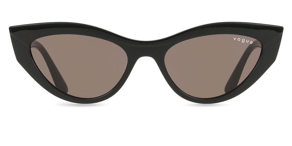 Vogue Eyewear VO5637SU W44/87, Black frame, Smoke Grey lenses