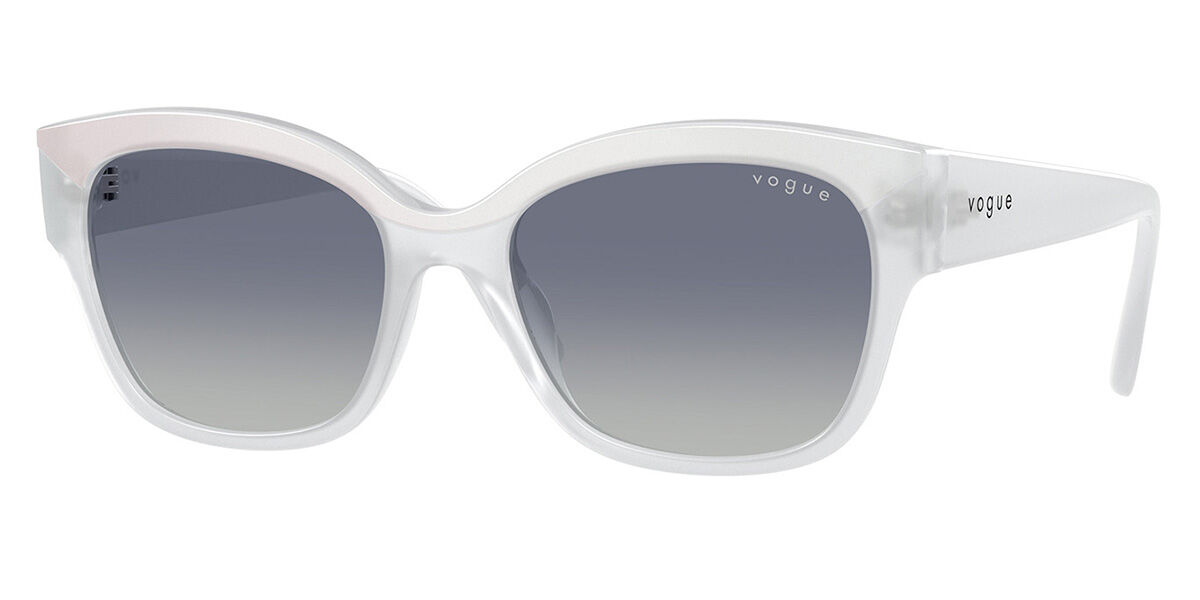 Vogue Eyewear VO5638SU 32204L, White frame, Blue/Gradient Grey lenses