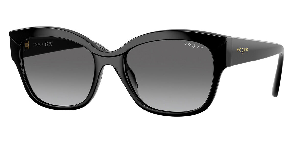 Vogue Eyewear VO5638SU W44/11, Black frame, Gradient Grey lenses
