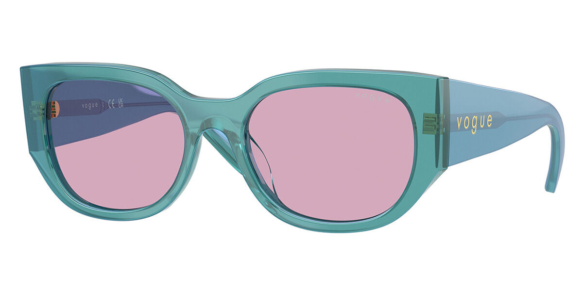 Vogue Eyewear VO5641SU 323576, Green frame, Violet lenses