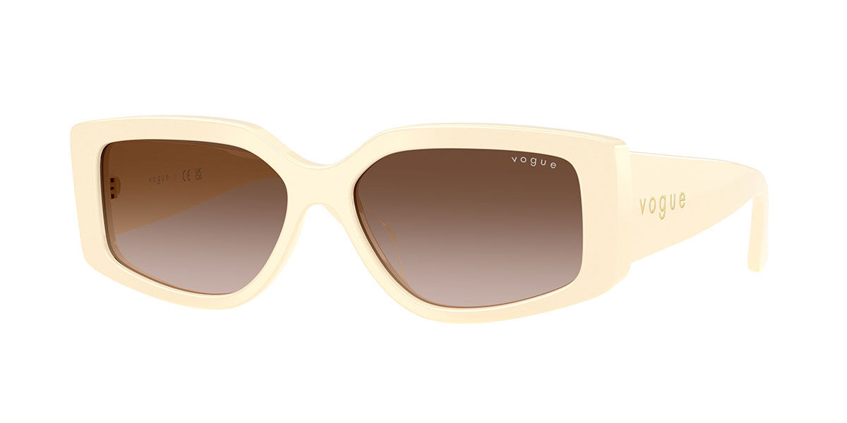 Vogue Eyewear VO5642SU 316713, White frame, Gradient Brown lenses