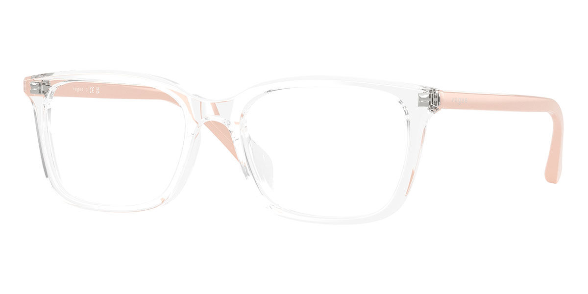 Vogue Eyewear VO5643D Asian Fit W745, Clear frame