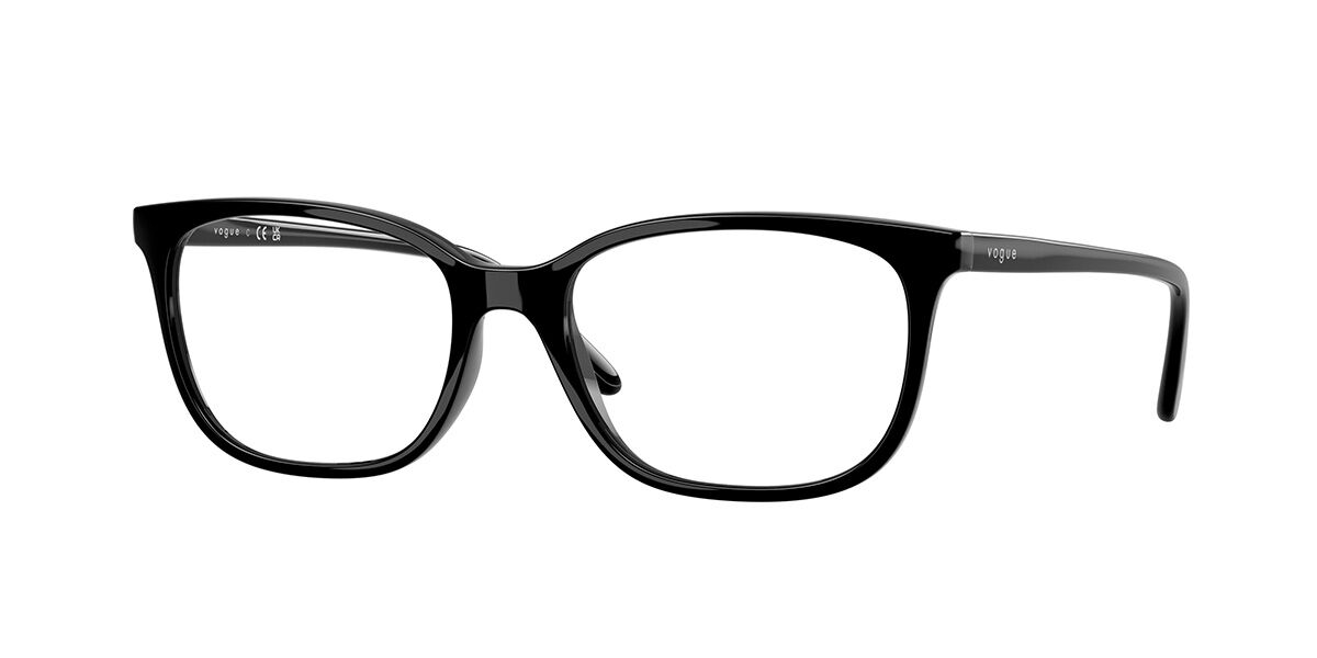Vogue Eyewear VO5621F Asian Fit W44, Black frame