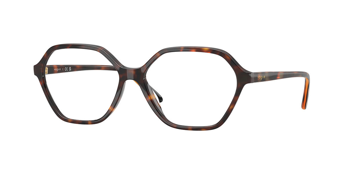 Vogue Eyewear VO5622F Asian Fit W656, Tortoiseshell frame