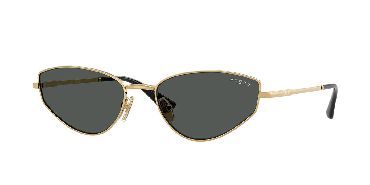 Vogue Eyewear VO4339S 280/87, Gold frame, Dark Grey lenses