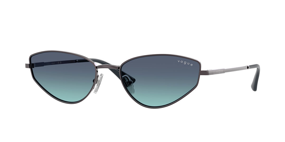 Vogue Eyewear VO4339S 51494S, Purple frame, Gradient Blue lenses