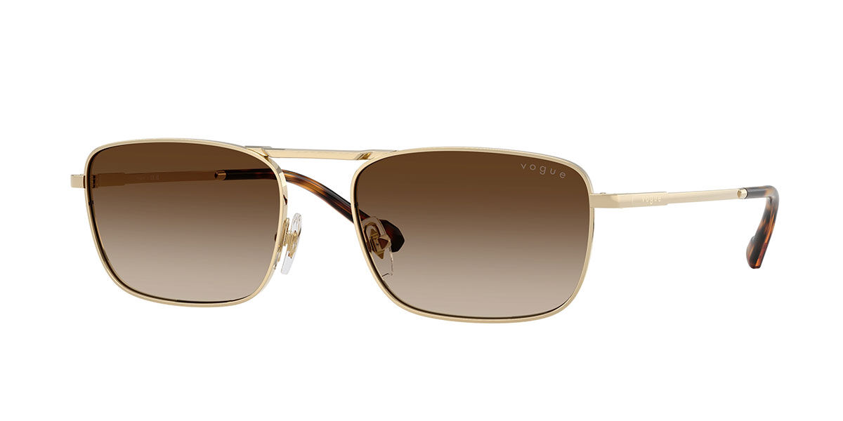 Vogue Eyewear VO4346S 848/13, Gold frame, Gradient Brown lenses