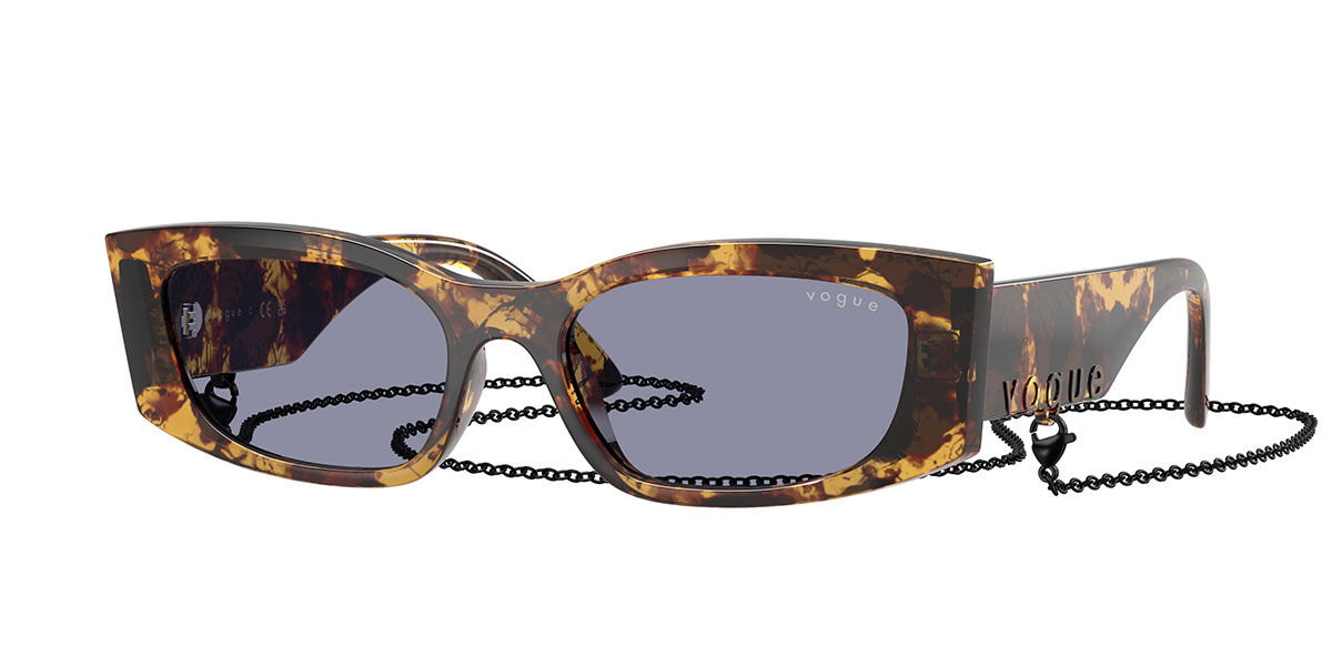 Vogue Eyewear VO5655SU 3179/1, Tortoiseshell frame, Grey lenses