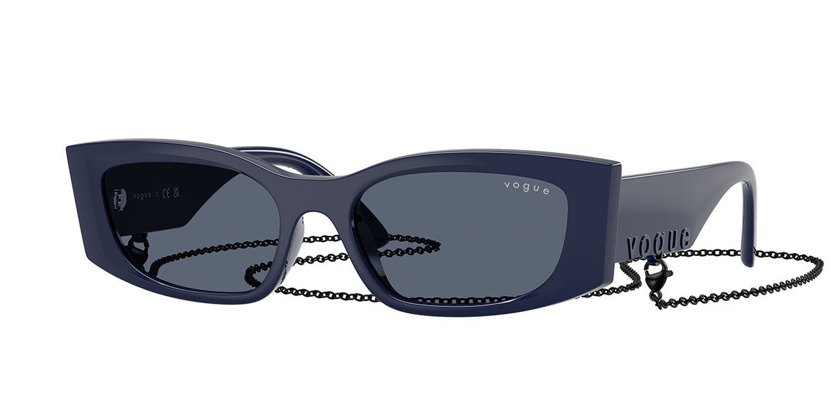 Vogue Eyewear VO5655SU 324087, Blue frame, Dark Grey lenses