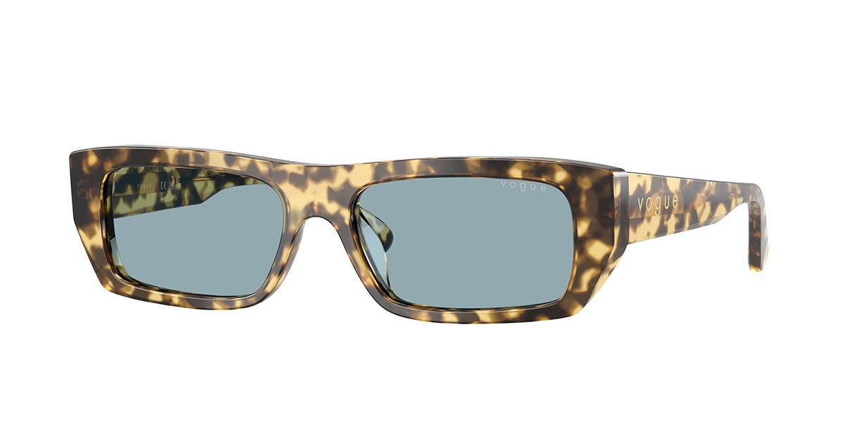 Vogue Eyewear VO5657SU 324180, Tortoiseshell frame, Blue lenses
