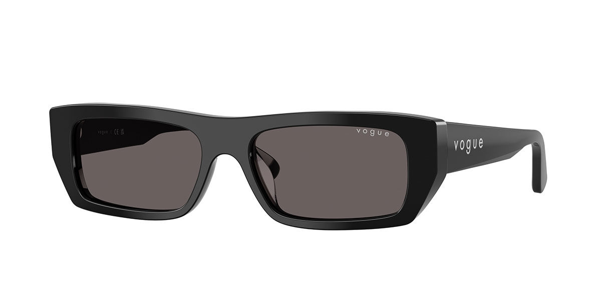 Vogue Eyewear VO5657SU W44/87, Black frame, Smoke Grey lenses