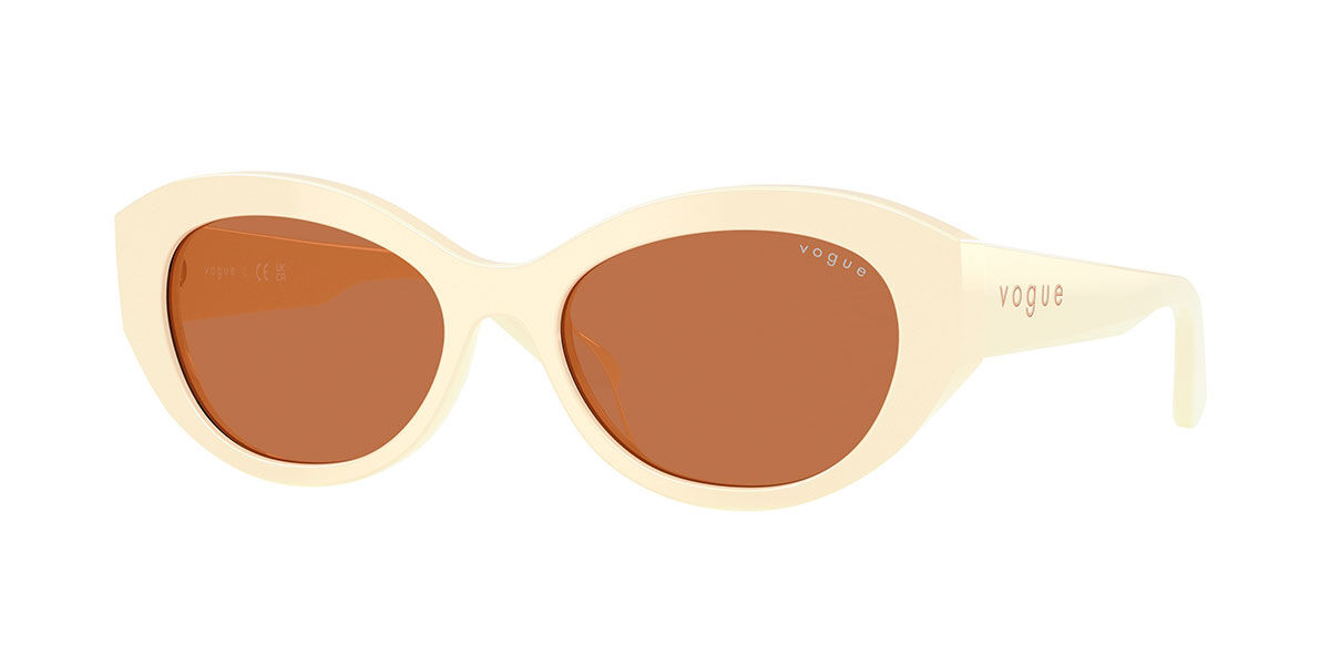 Vogue Eyewear VO5659SU 316773, White frame, Brown lenses