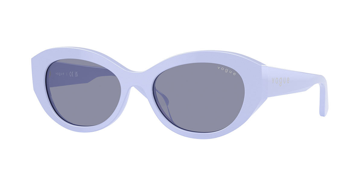 Vogue Eyewear VO5659SU 3245/1, Purple frame, Lavender Grey lenses