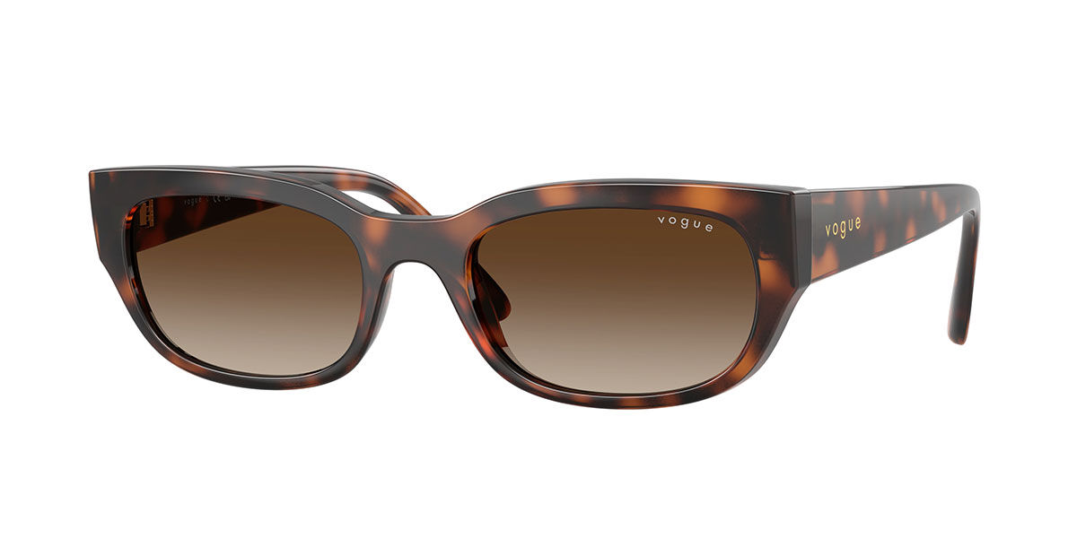 Vogue Eyewear VO5669S 271813, Tortoiseshell frame, Gradient Brown lenses