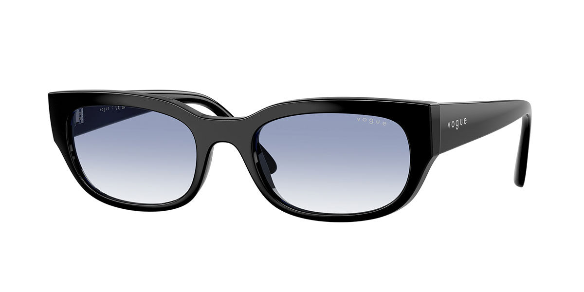 Vogue Eyewear VO5669S W44/19, Black frame, Gradient Blue lenses