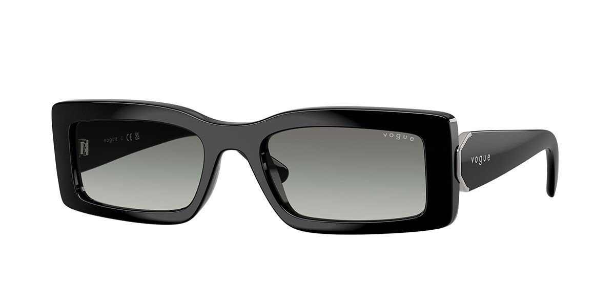 Vogue Eyewear VO5674S W44/11, Black frame, Gradient Grey lenses