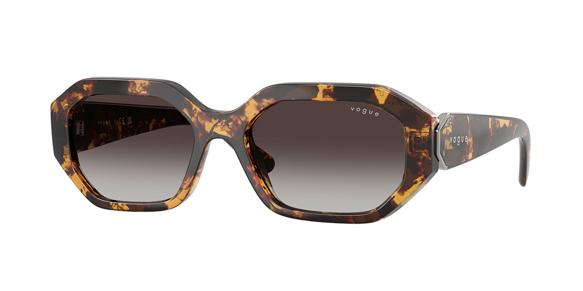 Vogue Eyewear VO5675S 31798G, Tortoiseshell frame, Gradient Grey lenses