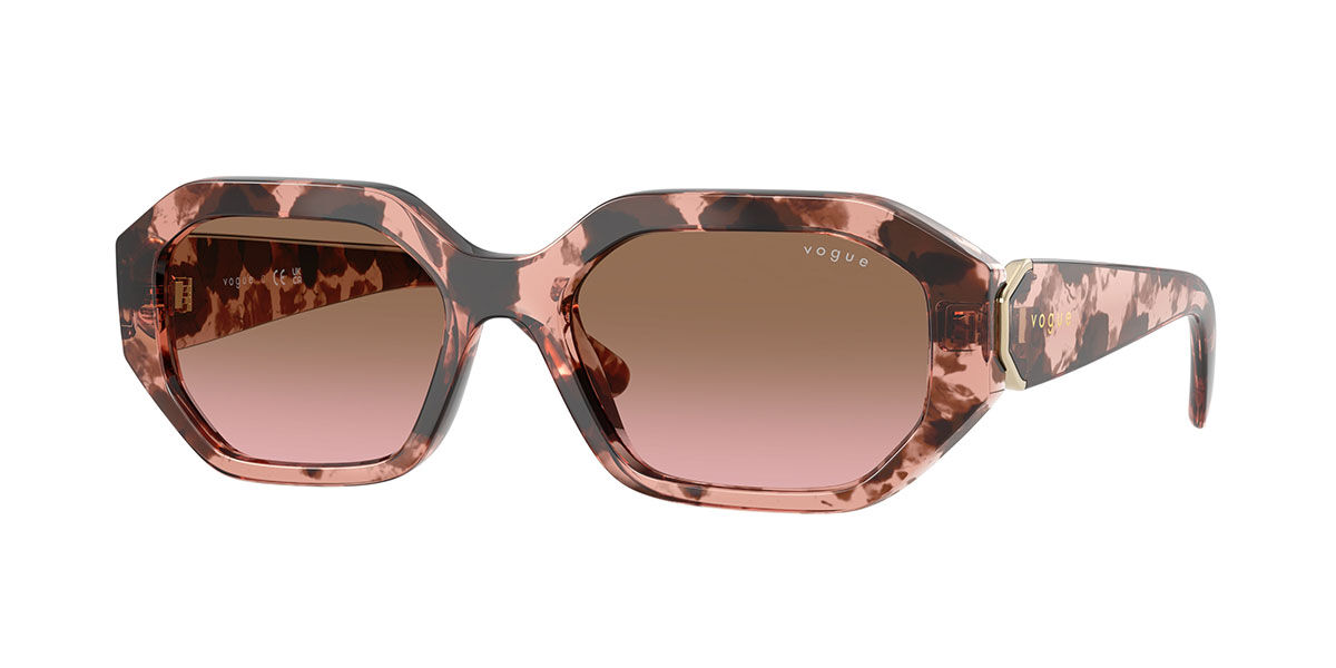 Vogue Eyewear VO5675S 319914, Tortoiseshell frame, Pink Gradient Brown lenses