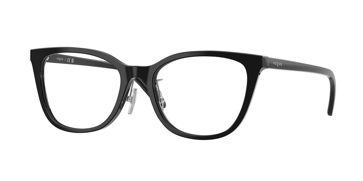 Vogue Eyewear VO5685D Asian Fit W44, Black frame
