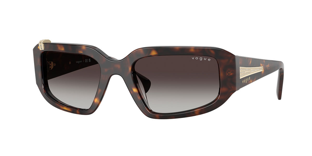 Vogue Eyewear VO5688SB W6568G, Tortoiseshell frame, Gradient Grey lenses