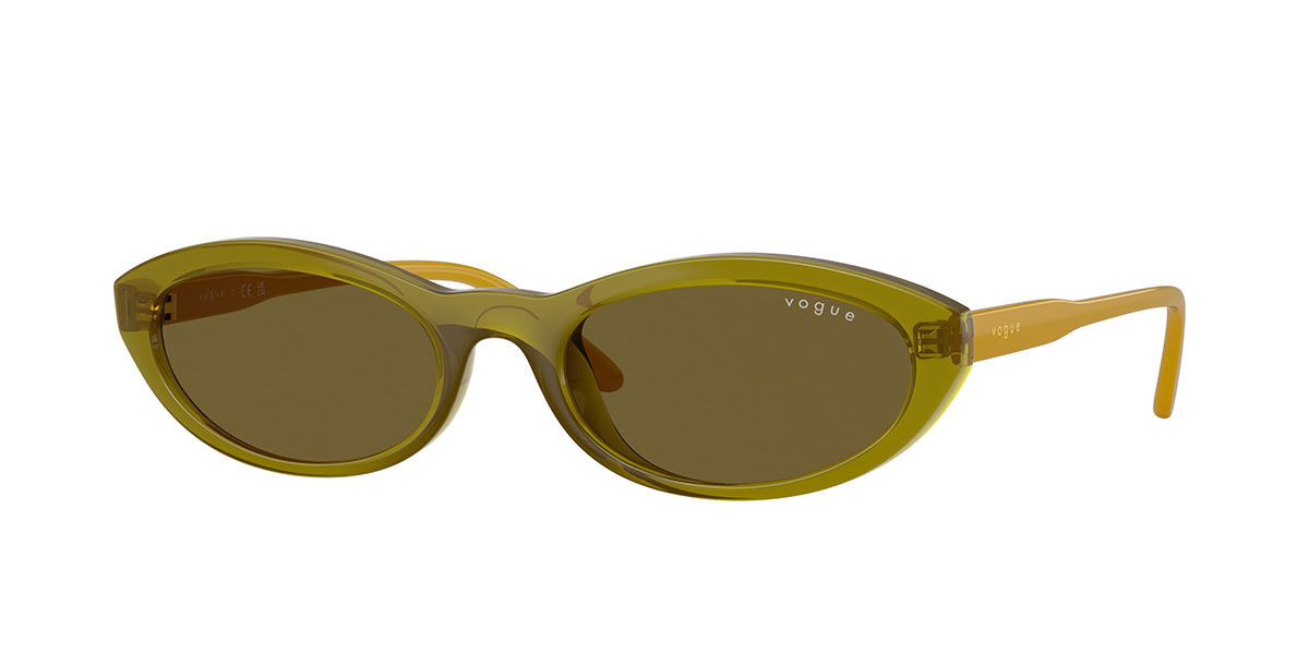 Vogue Eyewear VO5697SU 328373, Green frame, Dark Brown lenses