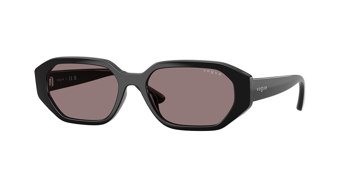 Vogue Eyewear VJ2034 Kids W44/7N, Black frame, Dark Violet lenses