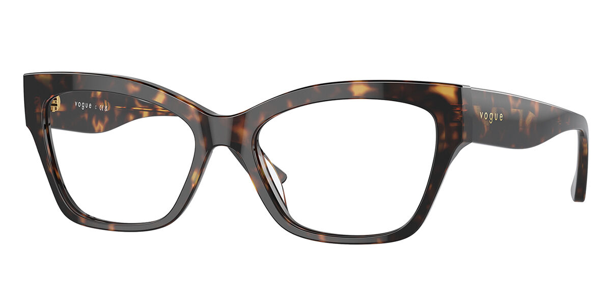 Vogue Eyewear VO5523F Asian Fit W656, Tortoiseshell frame